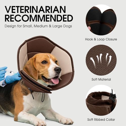 Dog Cone Soft Cone for Dogs to Stop Licking