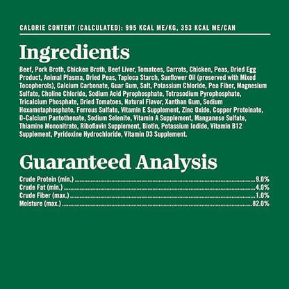 Nutro Hearty Stew Wet Dog Food, Chunky Beef, 12.5 oz, 12 Pack