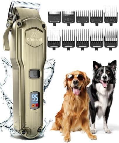 oneisall Dog Clippers for Grooming Thick Heavy Coats