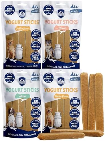 Himalayan Dog Chew Yogurt Sticks, Probiotic Dog Treats, Variety, 20 Treats
