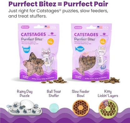Catstages Nina Ottosson Rainy Day Puzzle & Play Cat Toy Treat Puzzle, 14"