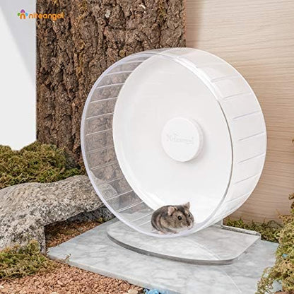 Niteangel Super-Silent Hamster Exercise Wheels: Quiet 10 inch Running Wheel