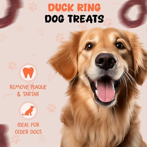 Annika Duck Ring Dog Chew Treat Natural Pet Snack