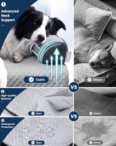 Cooling Dog Bed/Mat for Couch,Medium Size(35" x 31") Cooling Mat for Dog
