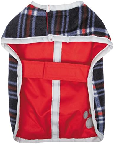 Zack & Zoey Nor'Easter Blanket Coat, Large, Dark Red