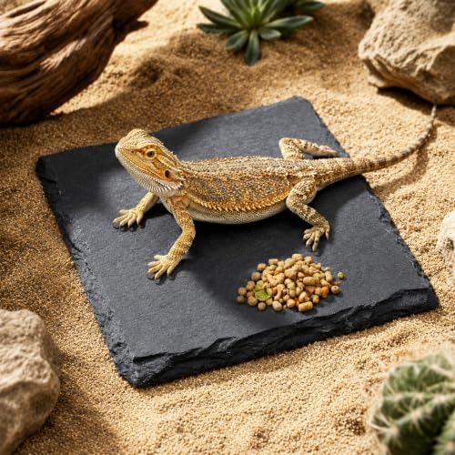 Turtle Slate Rock Reptiles Basking Platform