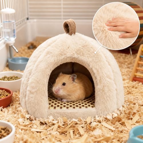 Guinea Pig Hideout with Removable Cooling Mat, Small Animal Bed