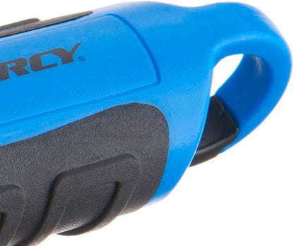 Dorcy 150 Lumen Floating Water Resistant LED Flashlight with Carabineer Clip, Blue (41-2514)