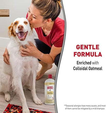 Nature's Miracle 2-in-1 Oatmeal Dog Shampoo & Conditioner, 32 oz