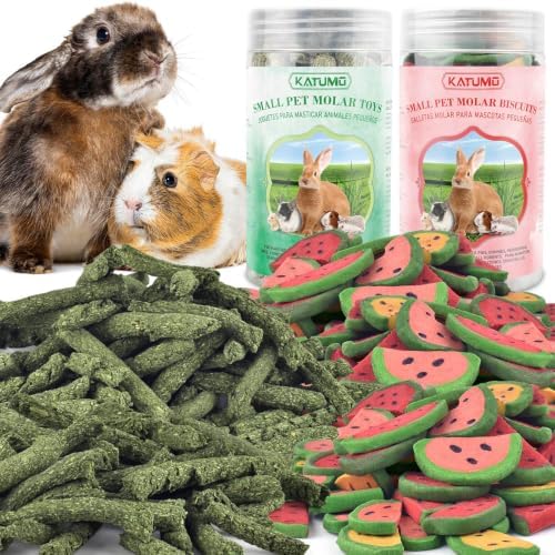 KATUMO 330g Rabbit Chew Toys, Bunny Chew Sticks and Treats