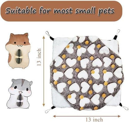 Guinea Pig Hammock for Cage 13X13,Sugar Glider Hammock,Reusable