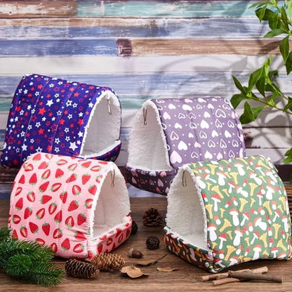 Cinnvoice Guinea Pig Hideout Bed Washable House Cage, Classic, 7.9 in