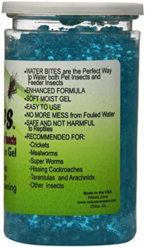 Nature Zone SNZ54211 Water Bites Food with Calcium for Crickets, 11.6-Ounce