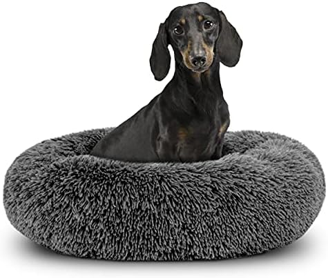 The Dog’s Bed Calming Donut Dog Bed, with Removable Zip Cover