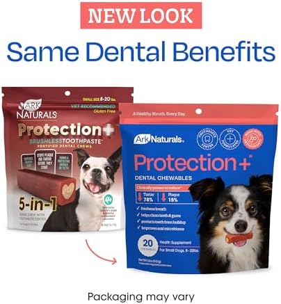 Ark Naturals Protection+ Brushless Toothpaste Chews - Medium Breeds (18 ct)