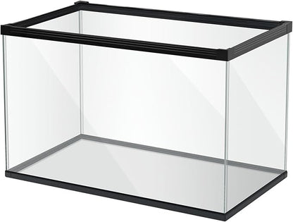 Ultra Clear Glass Aquarium Thickened Large Fish Tank -Suitable for High-end Fish Enthusiasts（33 Gallon）