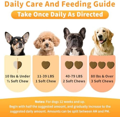 25-in-1 Dog Multivitamin Chews – Daily Vitamins & Supplements for Dogs