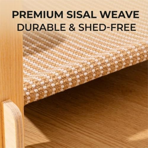 Cat Bunk Bed with Sisal Scratcher & Hammock - 2 Tier Heavy Duty Double Decker Wooden Cat Furniture for 2 Indoor Cats, Sturdy Anti-Tipping Bed Fits Large Cats Up to 30+ Lbs