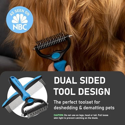 Maxpower Planet Dog Brush for Shedding, Dematting Grooming Tool, Large