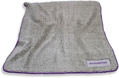 Logo Brands Officially Licensed NCAA Unisex Frosty Fleece Blanket, One Size, Team Color