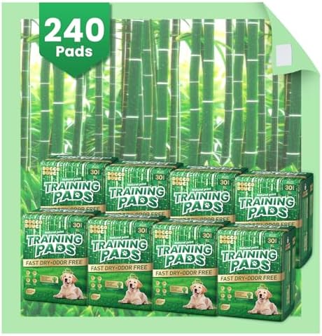 Puppy Pads XL 240 Count - 28"x34" with Adhesive Tabs