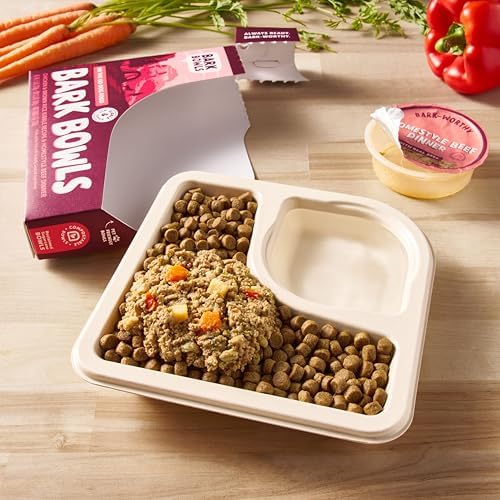 On The Go Dog Food, Chicken Pot Pie Dinner, Turkey Fare Dinner & Homestyle Beef Dinner Variety Pack - 7.5 oz Tray (6 Count), Made in The USA