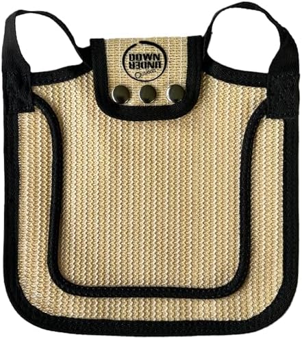 DOWN UNDER OUTDOORS Medium-Large Chicken Saddle Hen Apron Saver (Sand Mesh)