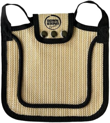 DOWN UNDER OUTDOORS Medium-Large Chicken Saddle Hen Apron Saver (Sand Mesh)
