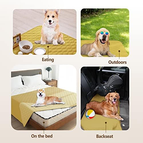 gogobunny Waterproof Dog Blanket, Couch Covers for Sofa, Reusable Pee Pads