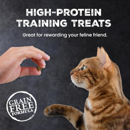 Blue Buffalo Wilderness Tasty Chicken Crunchy Cat Treats, Grain-Free Cat Treats, Real Chicken, Natural Ingredients, Enhanced with Vitamins, Minerals & Other Nutrients, Great for Training, Tub 12 oz.