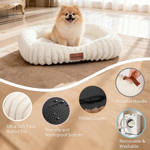 Orthopedic Dog Bed, Washable Small Dog Couch for Senior Dogs