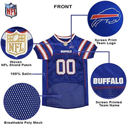 NFL BUFFALO BILLS DOG Jersey, Large