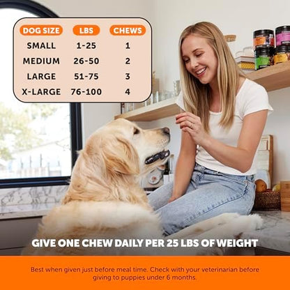 Pet Honesty Vet Recommended Hip and Joint Supplement for Dogs, 90 Count