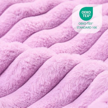Orthopedic Large Dog Bed Calming Pet Sofa Bed 36''x28'' Lilac