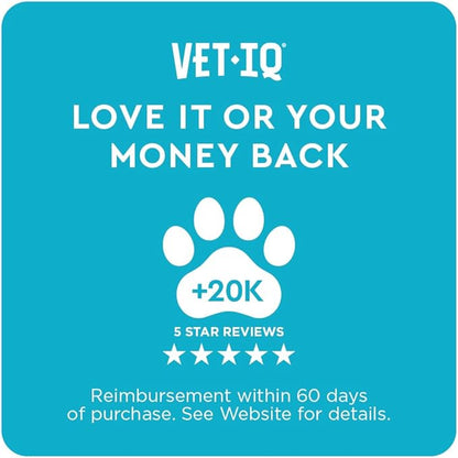 VetIQ Hip & Joint Supplement for Cats, Chicken Flavored Joint Health Supplement with Glucosamine and Green Lipped Mussel for Mobility and Arthritis Support, 3.7oz
