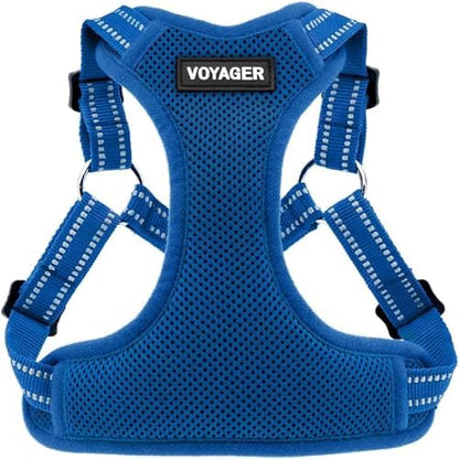 Voyager Step-in Flex Adjustable Dog Harness - Royal Blue, Small
