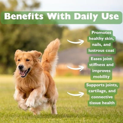 KALA HEALTH PeakTails Pure MSM Powder for Dogs, US-Sourced MSM, 1 lb