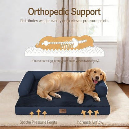 Comfort Expression Orthopedic XL Dog Bed for Large and Extra Large Dogs