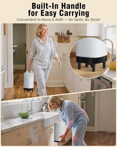 PETNF 2.4 Gallon Automatic Dog Water Bowl Dispenser with Handle