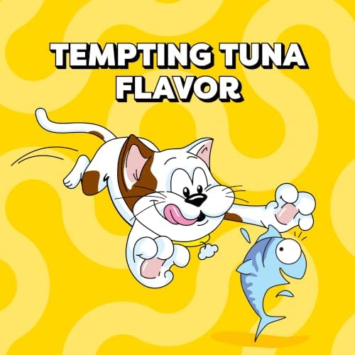 Temptations Jumbo Stuff Crunchy & Soft Cat Treats, Tuna, 14 oz