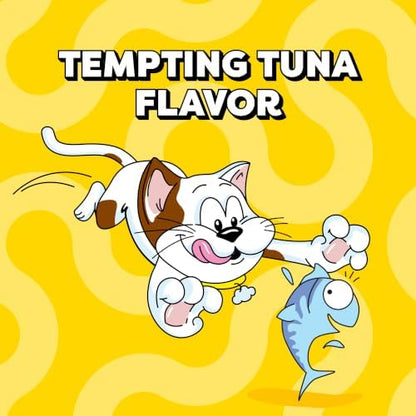 Temptations Jumbo Stuff Crunchy & Soft Cat Treats, Tuna, 14 oz