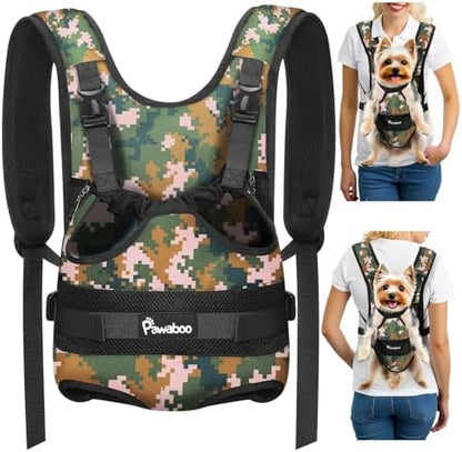 Pawaboo Pet Front Carrier Backpacks for Small Medium Dogs