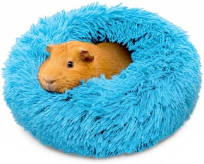 Paw Inspired Furr-O Burrowing Pet Bed Enrichment, Removable Base, Blue