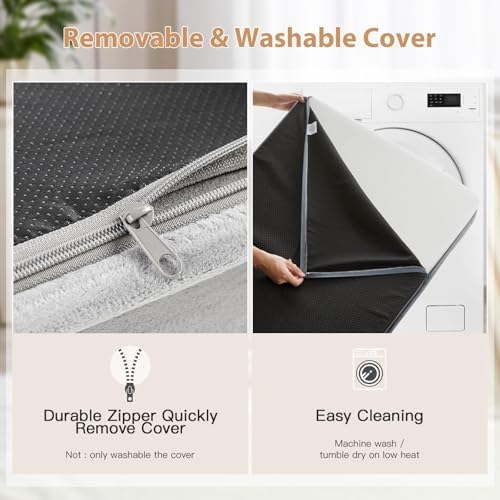 WNPETHOME Orthopedic Waterproof Extra Large Senior Dogs Bed for Comfy Sleep