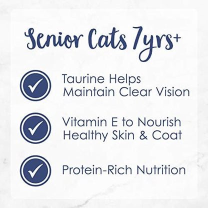 Purina Fancy Feast Senior 7+ Wet Cat Food Variety Pack, 3 oz, 24-Pack