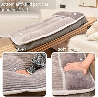 WINDRACING Large Dog Bed with Pillow for Crate Kennel, Sofa Dog Bed, Super Soft pet Bed for Medium, Jumbo, Furniture