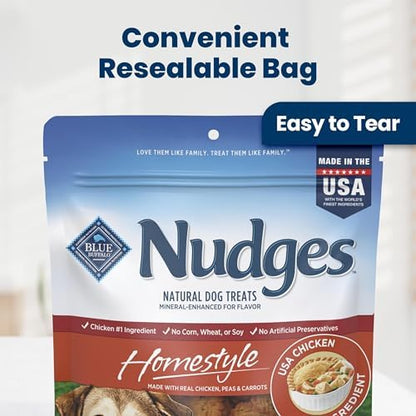 Blue Buffalo Nudges Homestyle Chicken Dog Treats, 16 oz