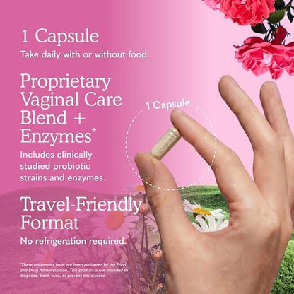 Garden of Life Raw Probiotics Vaginal Care, 50 Billion CFU, Shelf Stable