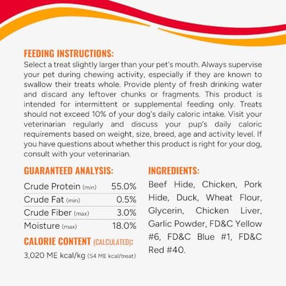 Good 'n' Fun Kabobs Long-Lasting Dog Treat Made With Real Protein, 48 oz
