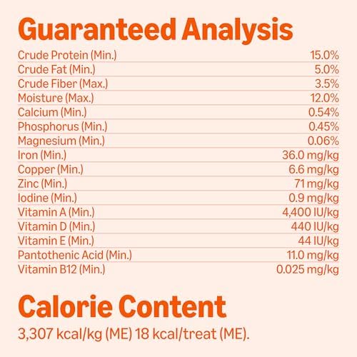 Amazon Basics Crunchy Dog Biscuits Multi Flavor Dog Treats 5 lb. Box